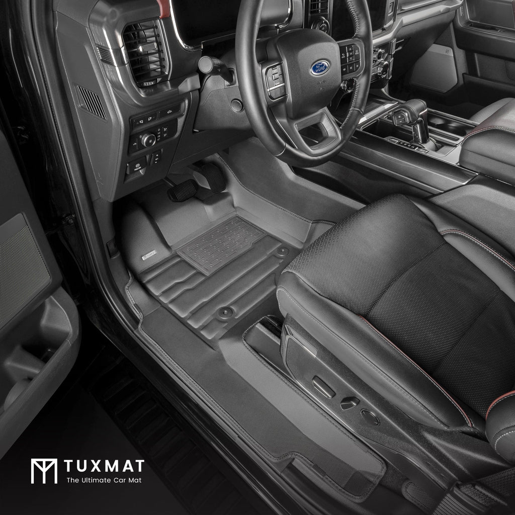 Ford F150 SuperCrew With Rear Seat Fold Out Storage